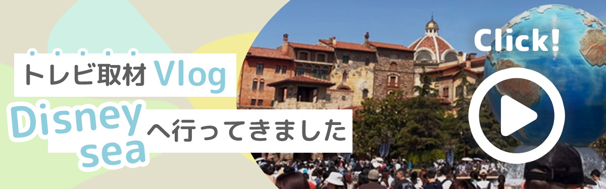 ディズニーシーvlog 2026年6月